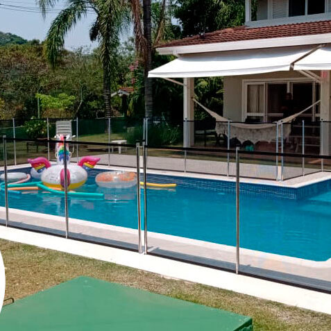 cerca para piscina santana de parnaíba