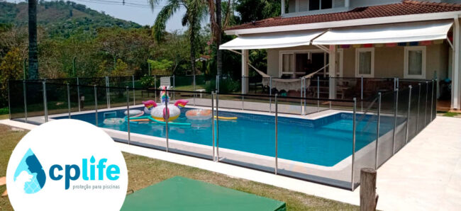 cerca para piscina santana de parnaíba
