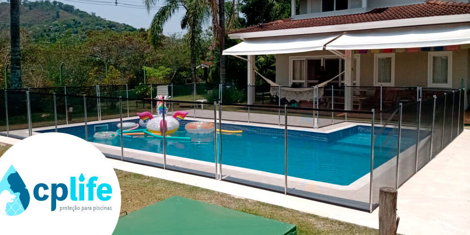 cerca para piscina santana de parnaíba