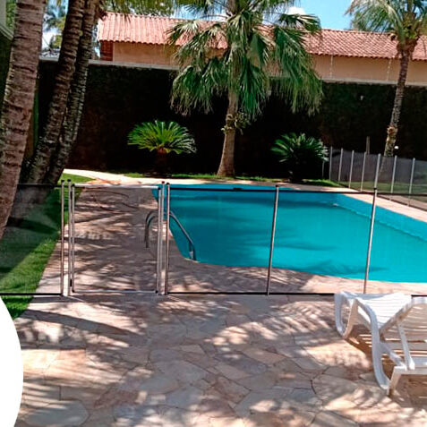 cerca para piscina em Laranjal Paulista
