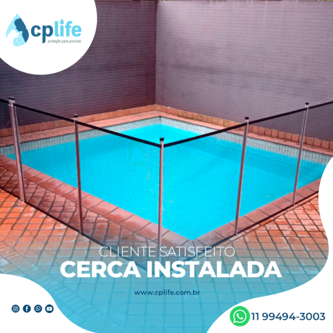 cerca para piscina