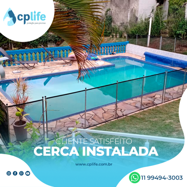 cerca para piscina