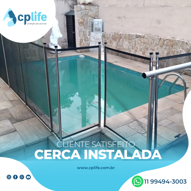 cerca para piscina