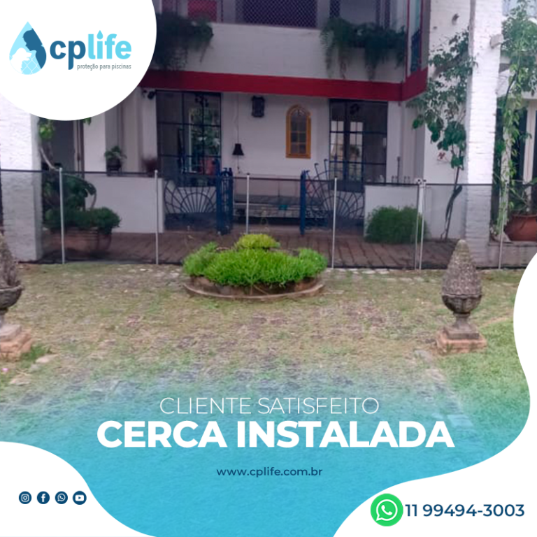 cerca removível de proteção