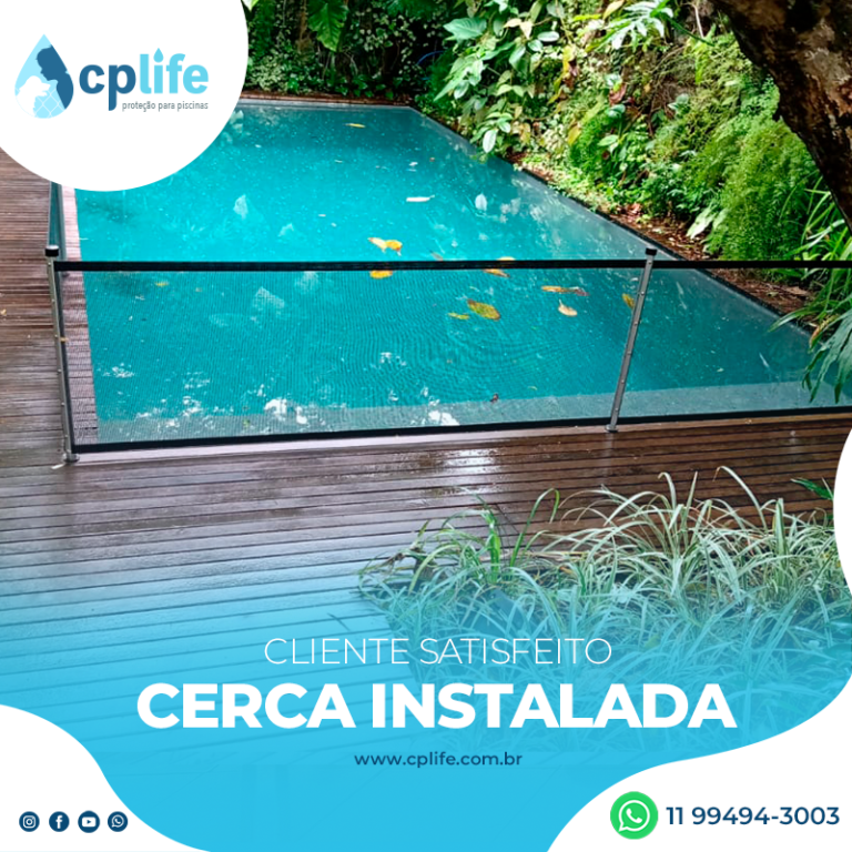 cerca para piscina