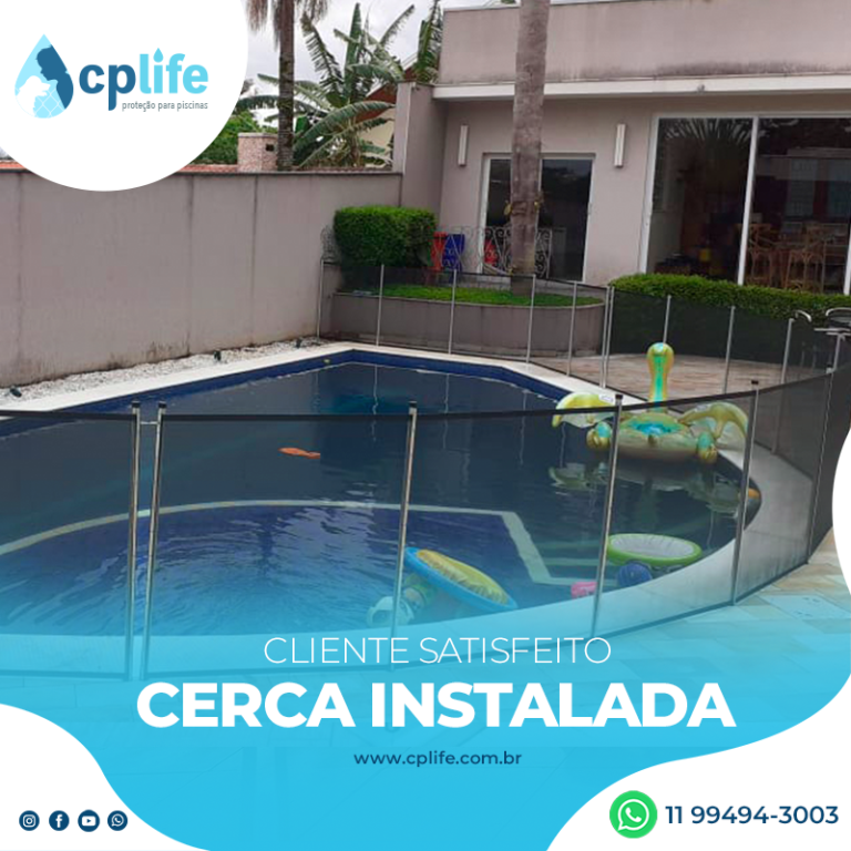 cerca para piscina