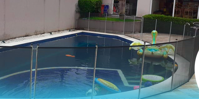 cerca para piscina