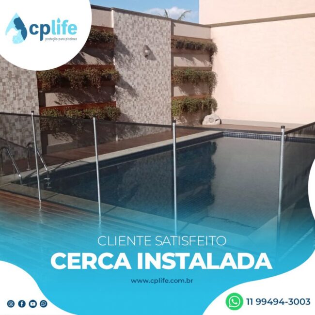 cerca para piscina