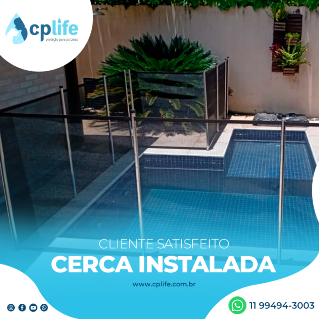 cerca para piscina
