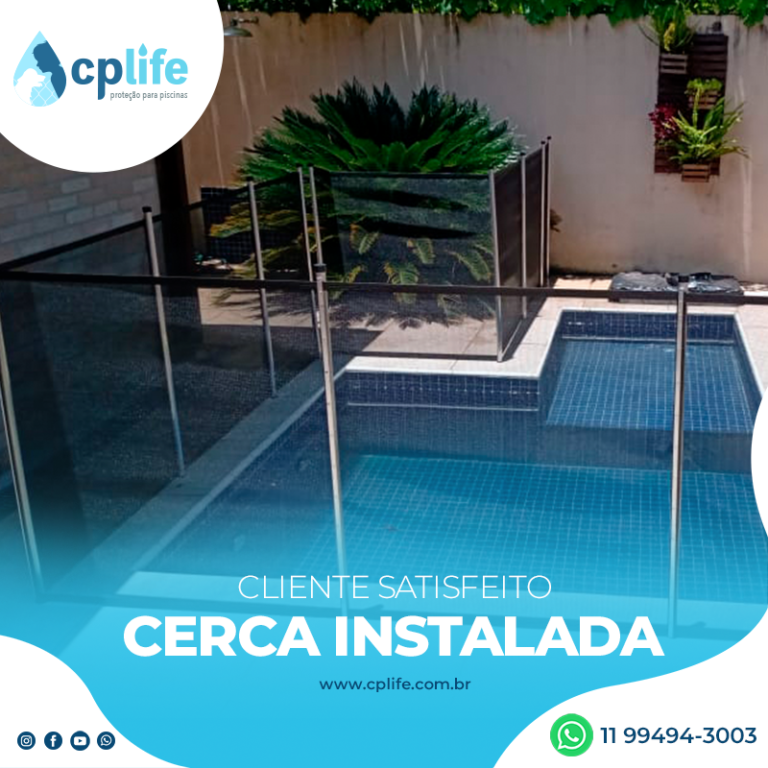 cerca para piscina