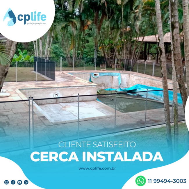 cercas para piscinas