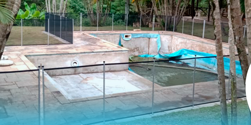 cercas para piscinas