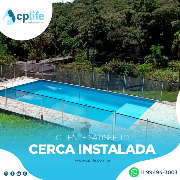 cerca removível para piscina