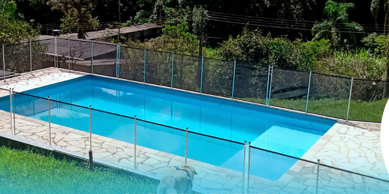 cerca removível para piscina
