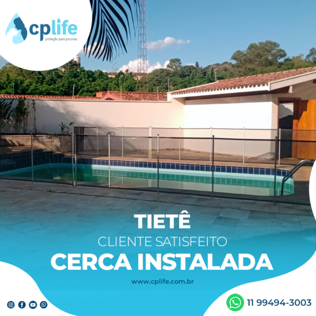 cerca para piscina