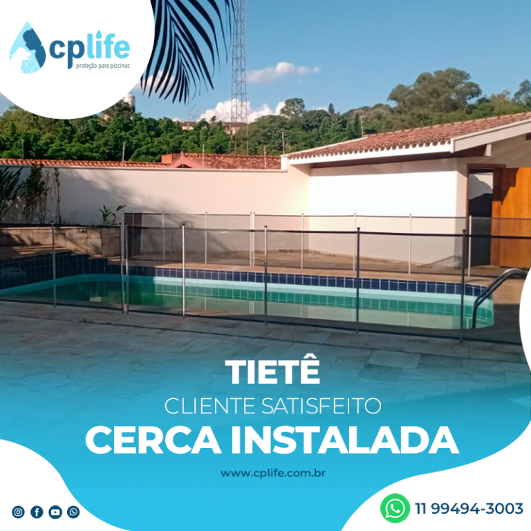cerca para piscina