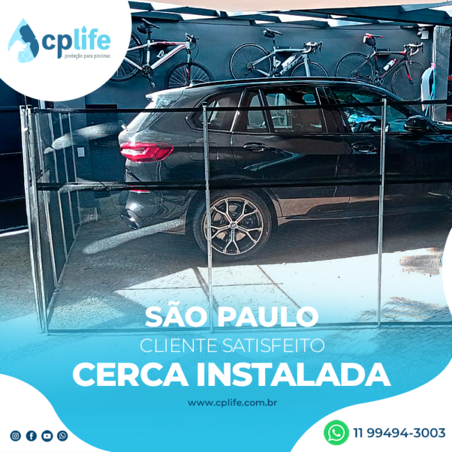 cerca removível para piscina