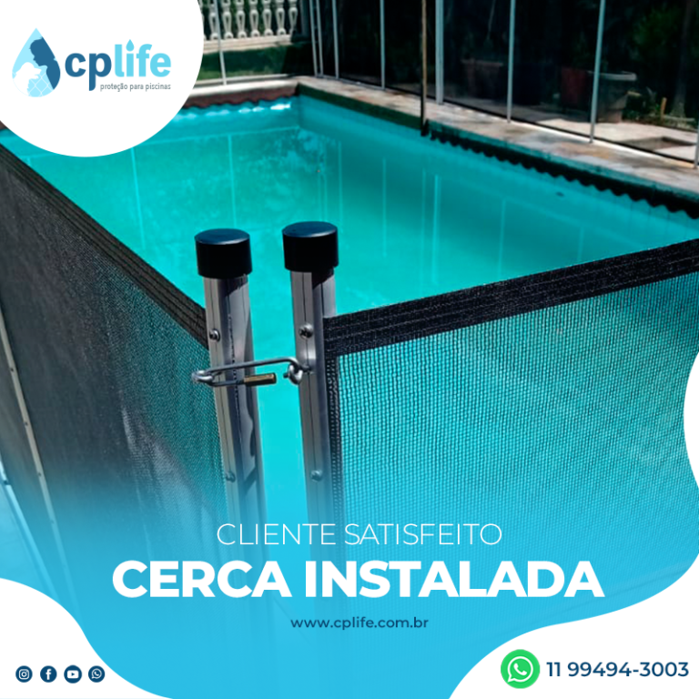 cerca para piscina