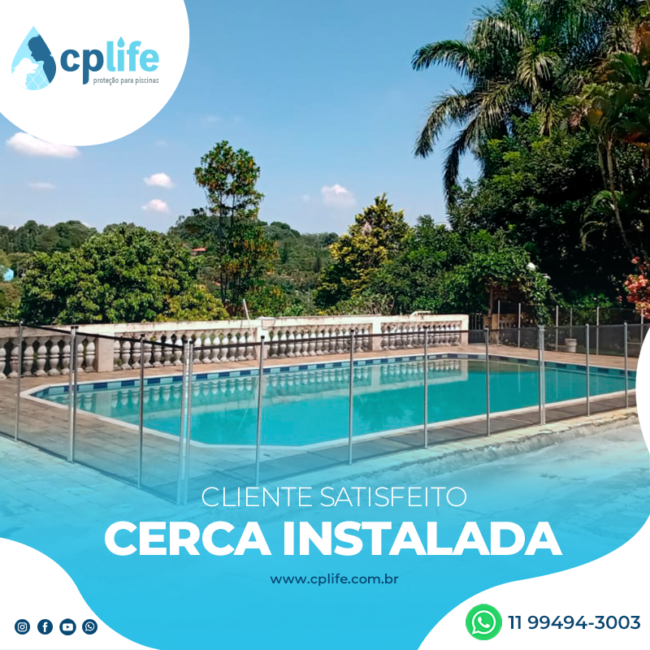 cerca para piscina