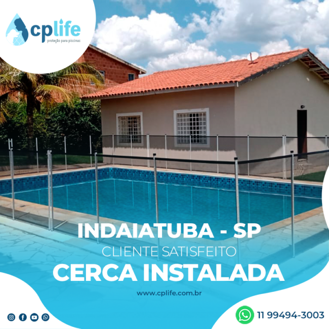 cerca para piscina