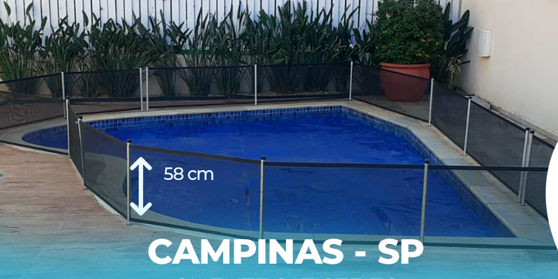cerca para piscina em campinas