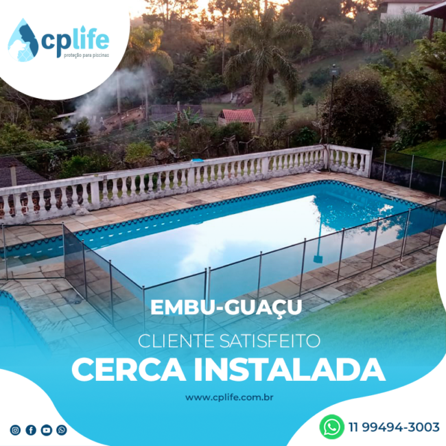cerca para piscina