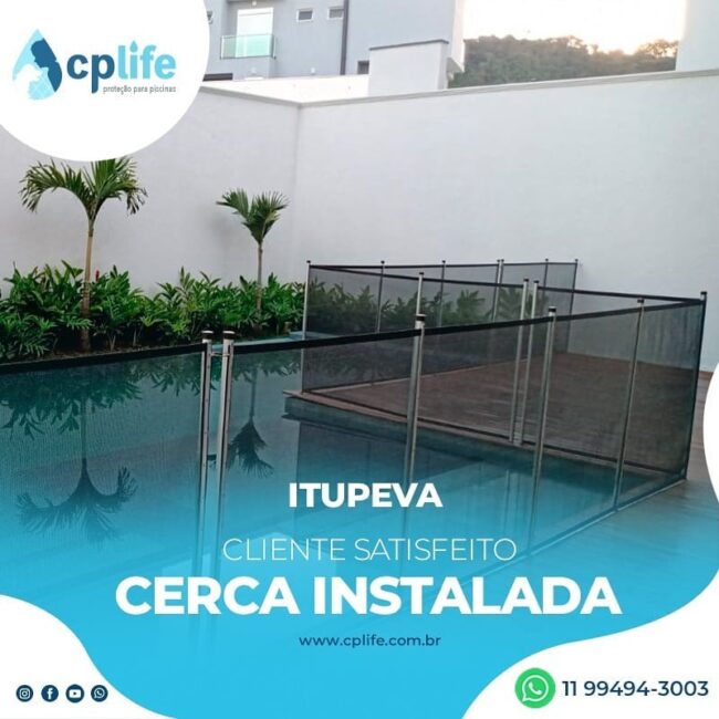 cerca para piscina
