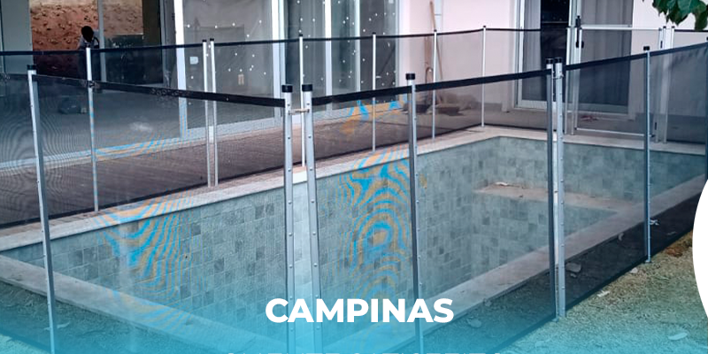 cerca para piscina em campinas