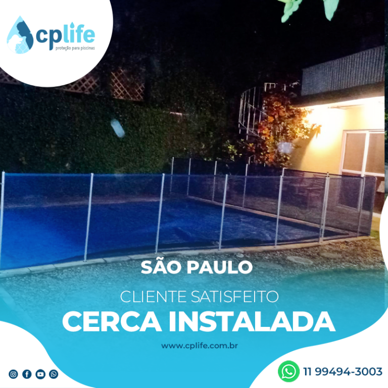 cerca para piscina
