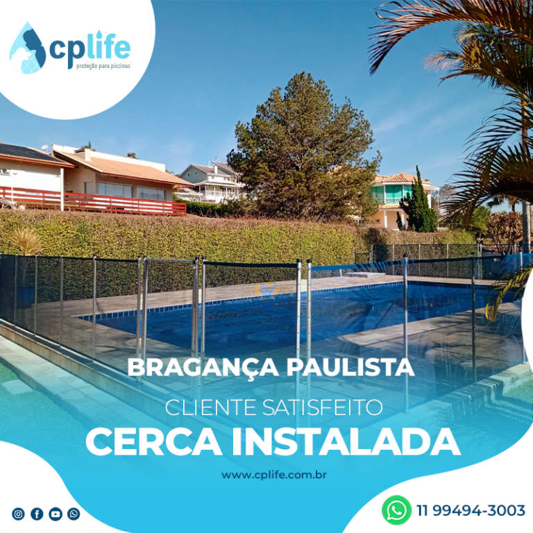 cerca para piscina em bragança paulista