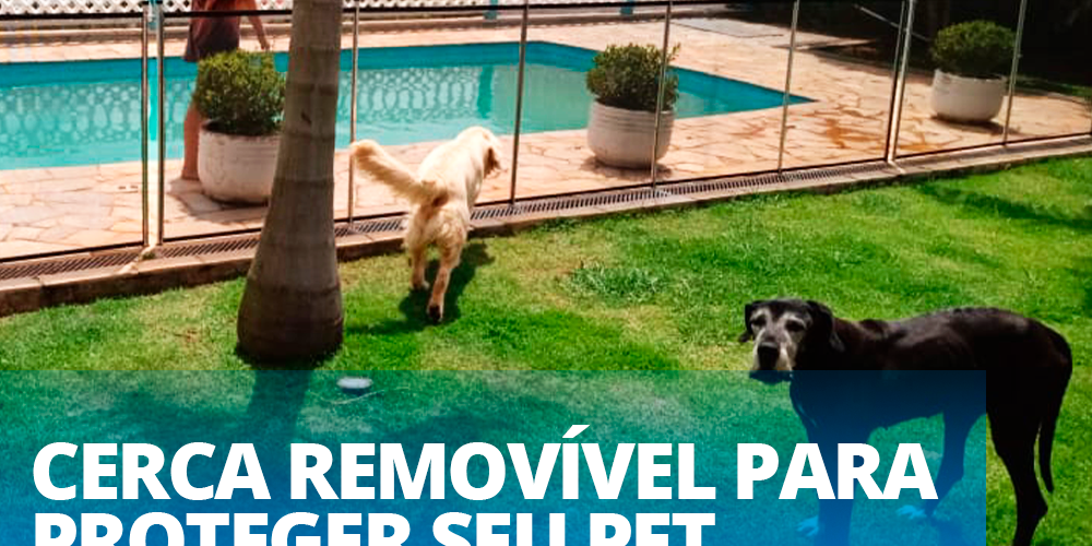 cerca removível para cachorro