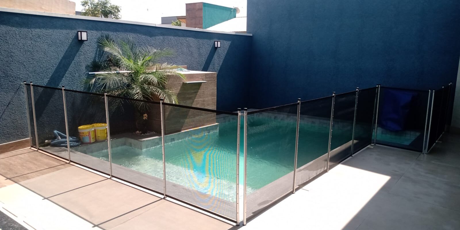 Cerca removível para piscina em Belo Horizonte