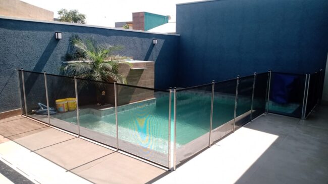 Cerca removível para piscina em Belo Horizonte