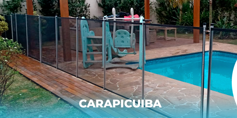 cerca para piscina carapicuiba