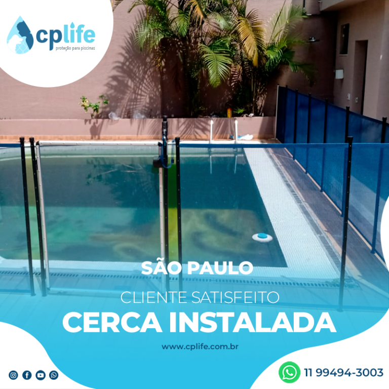 cerca removível para piscina
