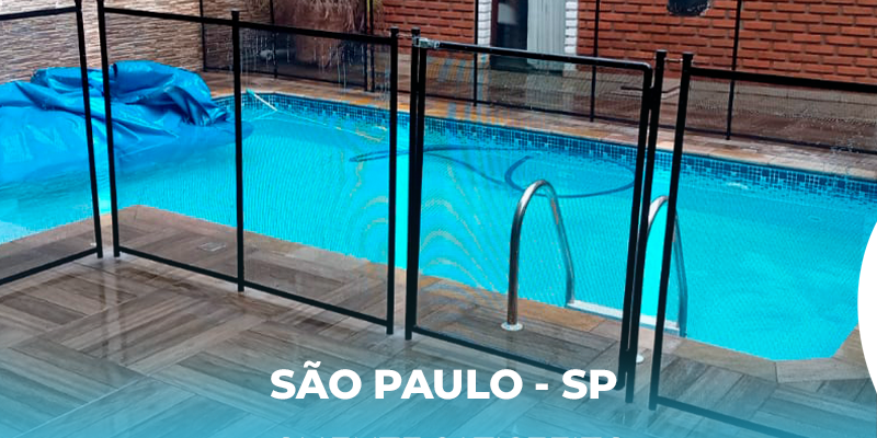 cerca removível para piscina