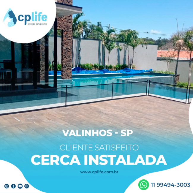 cerca de piscina para cachorro