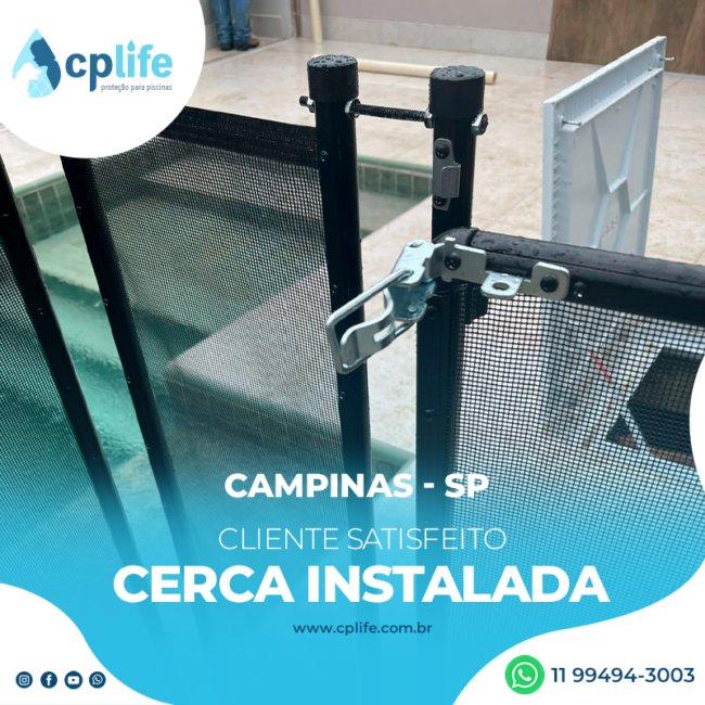 Cerca piscina preço acessível