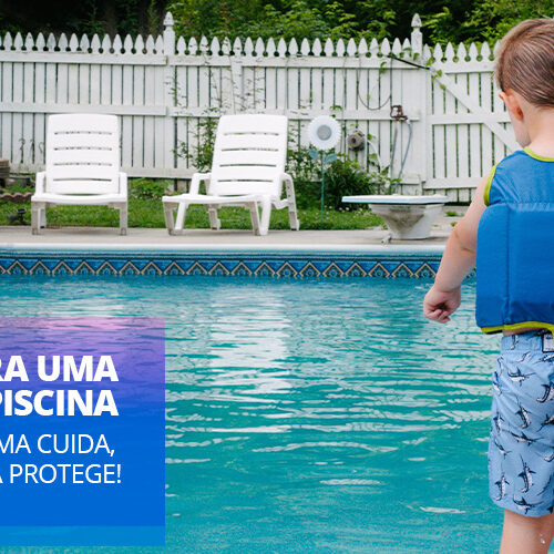 cerca para piscina