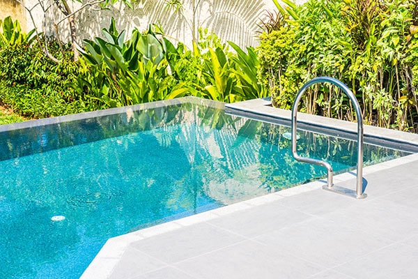 Piscina de concreto