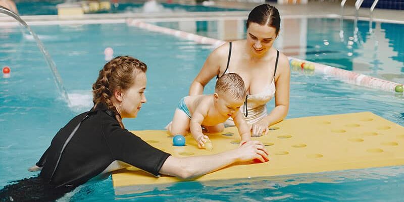 segurança na piscina