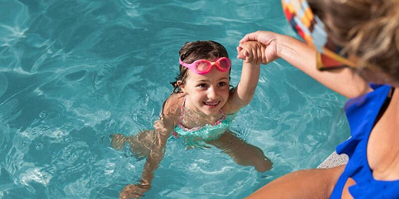 Segurança na piscina