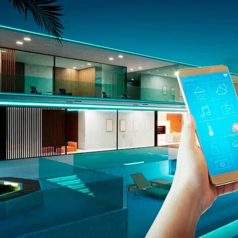 Automação e tecnologia na piscina