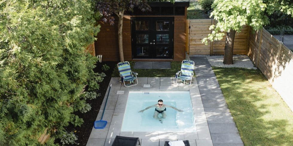 Piscina compacta