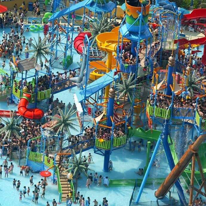 piscinas aquáticas pelo mundo