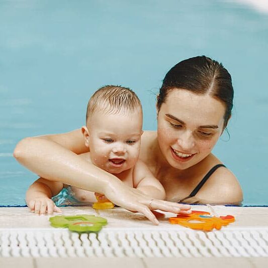 piscina para terapia