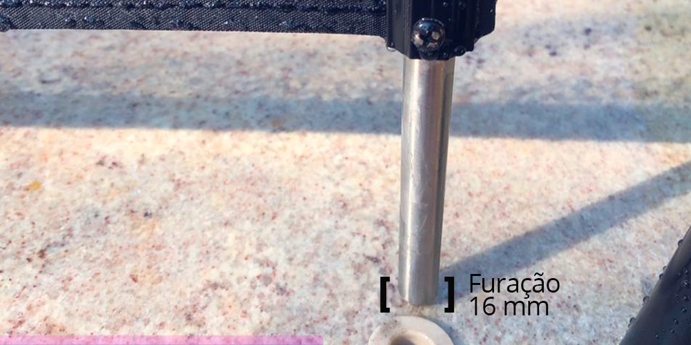 cerca removível para piscina 16mm